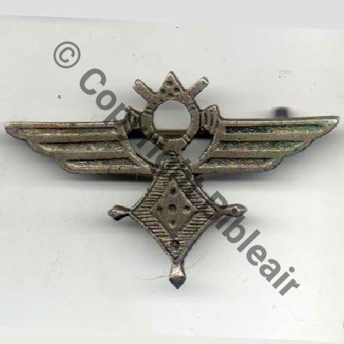 591 GAO.591 OUARGLA Type1  LOC Metal Eping bascule Dos irreg Traits losange fins Src.ian891 100EurInv 